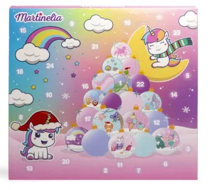 Коледен адвент календар, Martinelia, Еднорог, 24 бр.