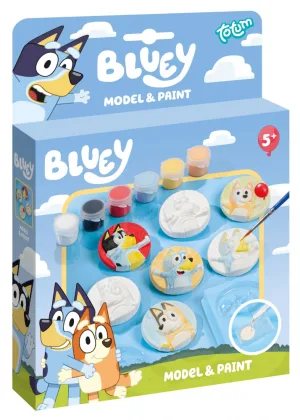 Творчески комплект, Totum, Bluey, Направи си сам гипсови фигурки
