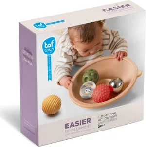 Бебешка играчка, Taf Toys, Купа с 5 сензорни топки