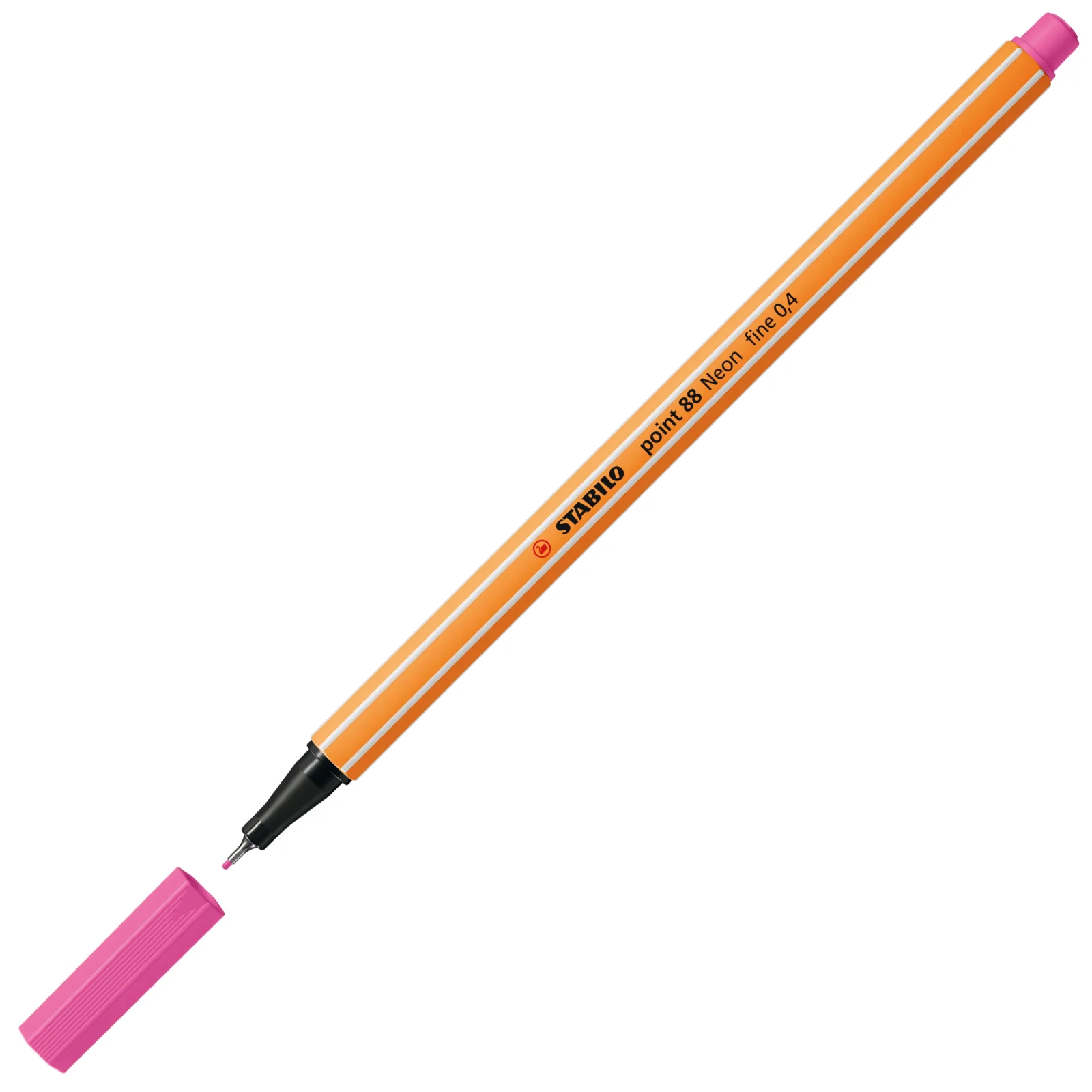 Тънкописец, Stabilo, Point 88 fine 0.4, Неоново розов - Image 2