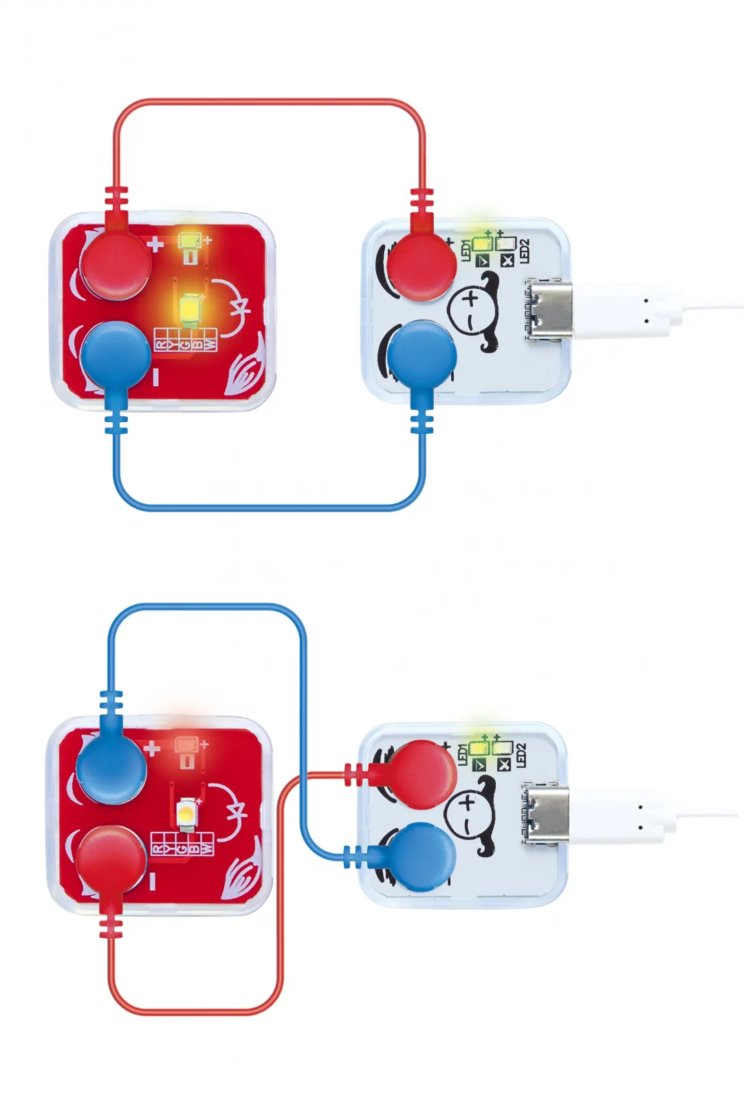 Образователен комплект, Hape, LabBox, Изследване на вериги, Повишаващо ниво, 47 части - Image 2