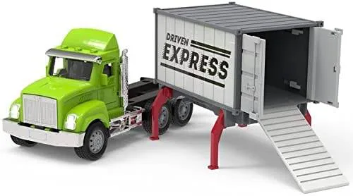 Детска играчка, Battat, Driven, Камион контейнеровоз със звук и светлини, 10 х 10 х 23 см - Image 5