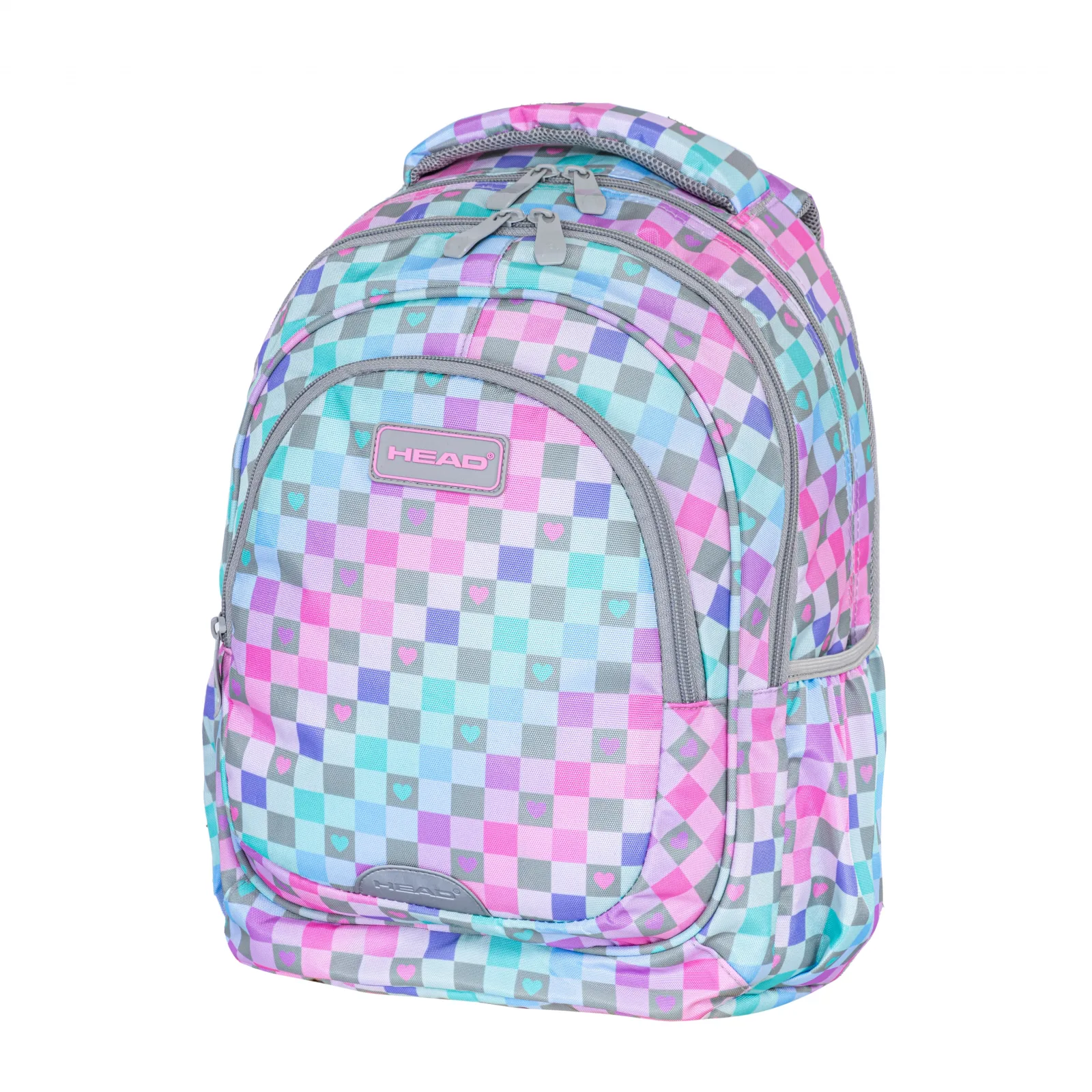 Ученическа раница, Head, Сърца, AB330, 39 х 28 х 15 см - Image 2