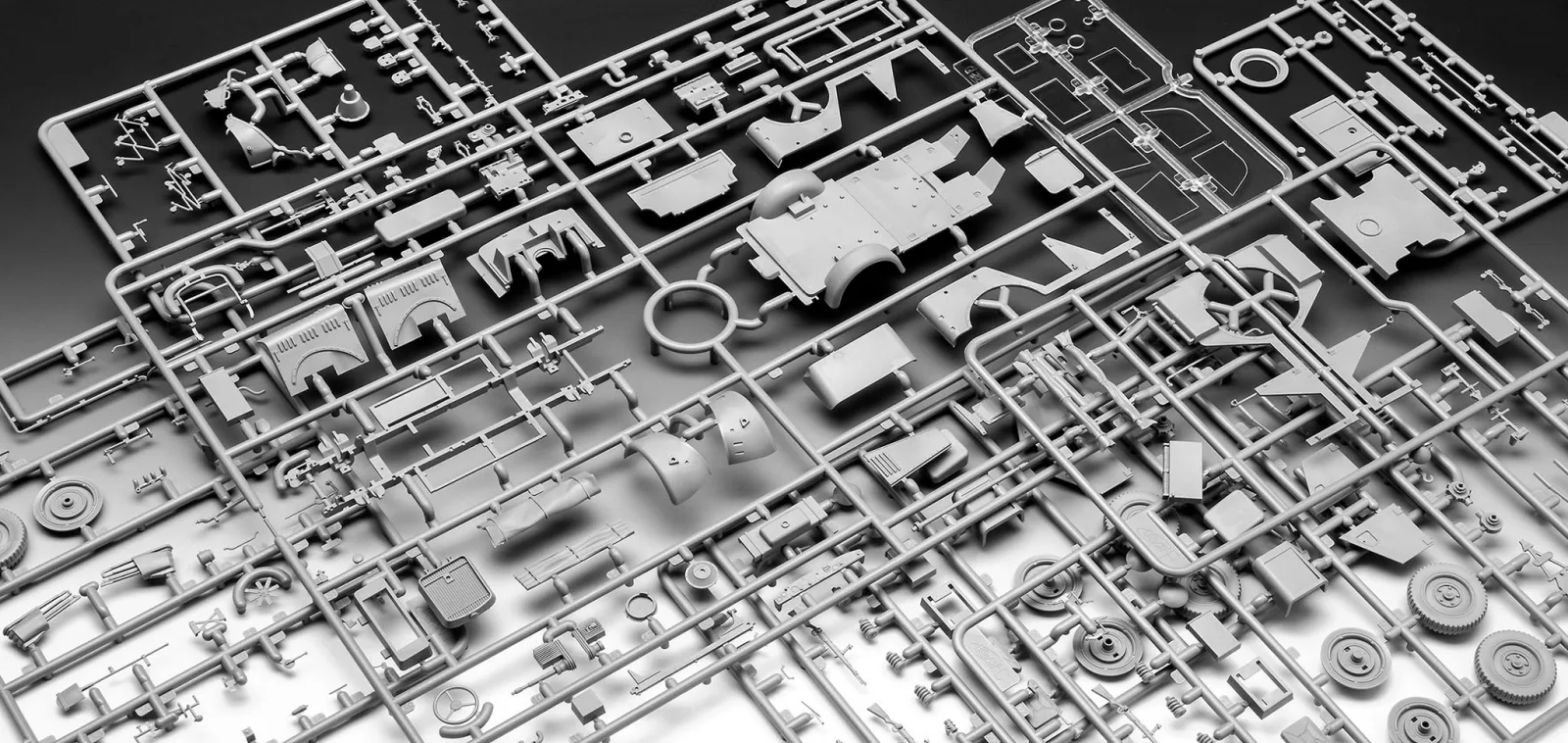 Сглобяем модел, Revell, le. gl. Einheits-PKW 4, 254 части - Image 7