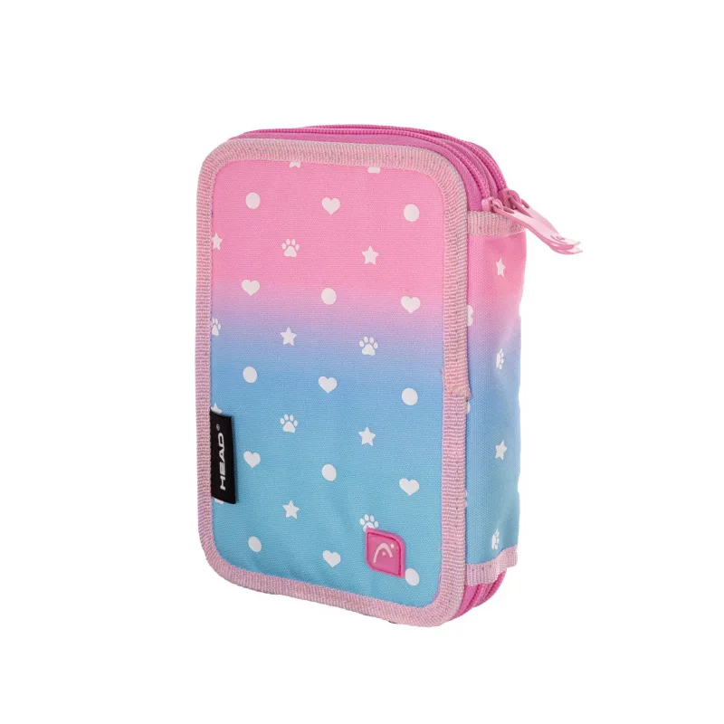 Двоен несесер, Head, AC2, Pastel Love сребърен ефект, Без аксесоари, 20.5 x 13 x 4.5 см - Image 3