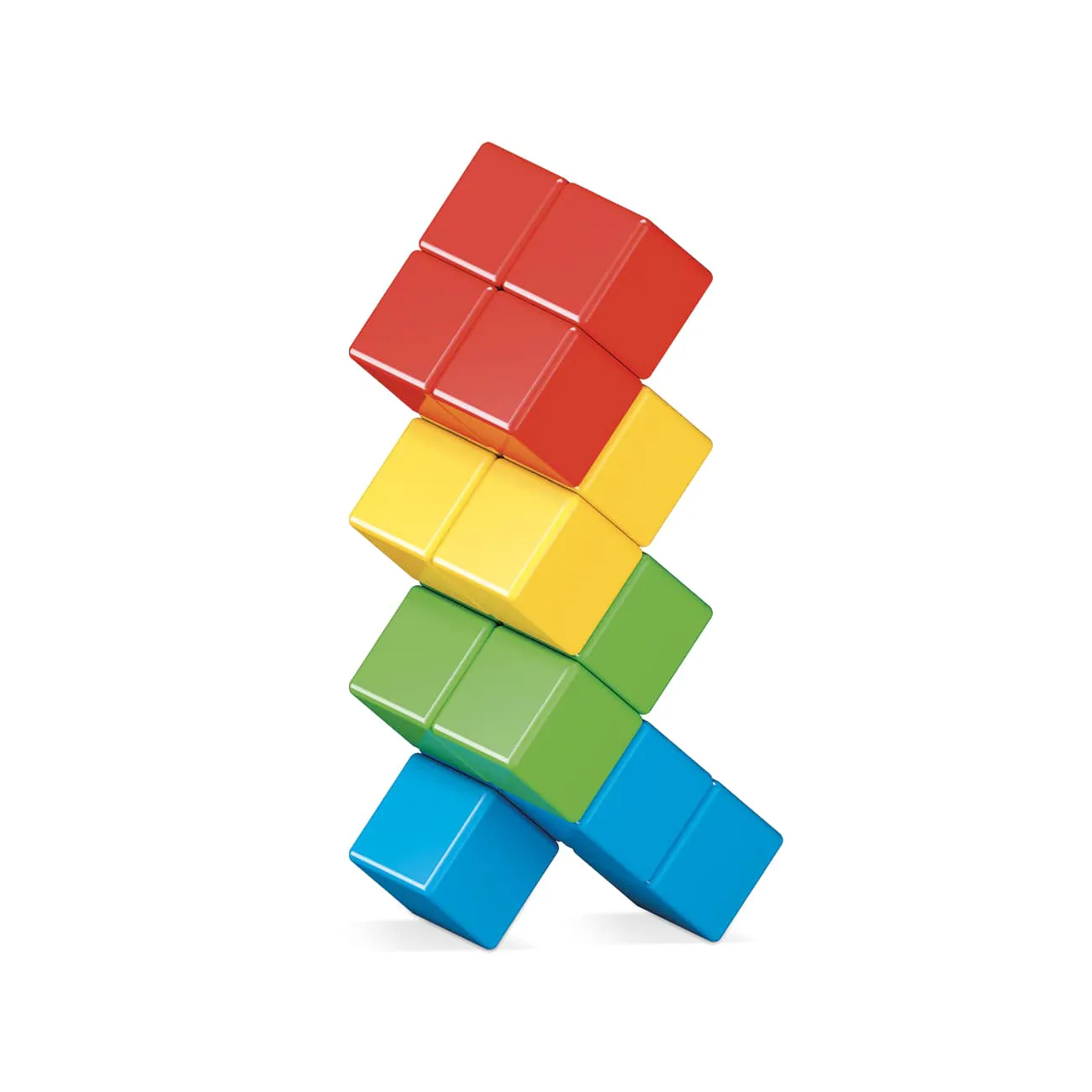 Магнитен конструктор, Geomag, Magicube, Full Color, 16 части - Image 4