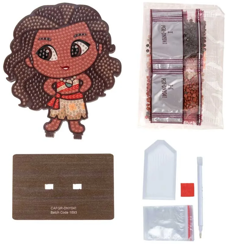 Комплект за диамантена бродерия, Craft Buddy, Crystal Art Buddies, Моана, 7 части - Image 3