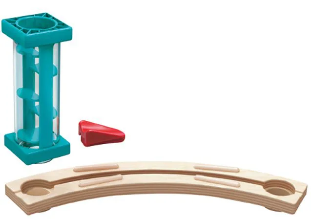 Комплект дървена писта, Hape Quadrilla, Бягство от замъка, 52 части - Image 4