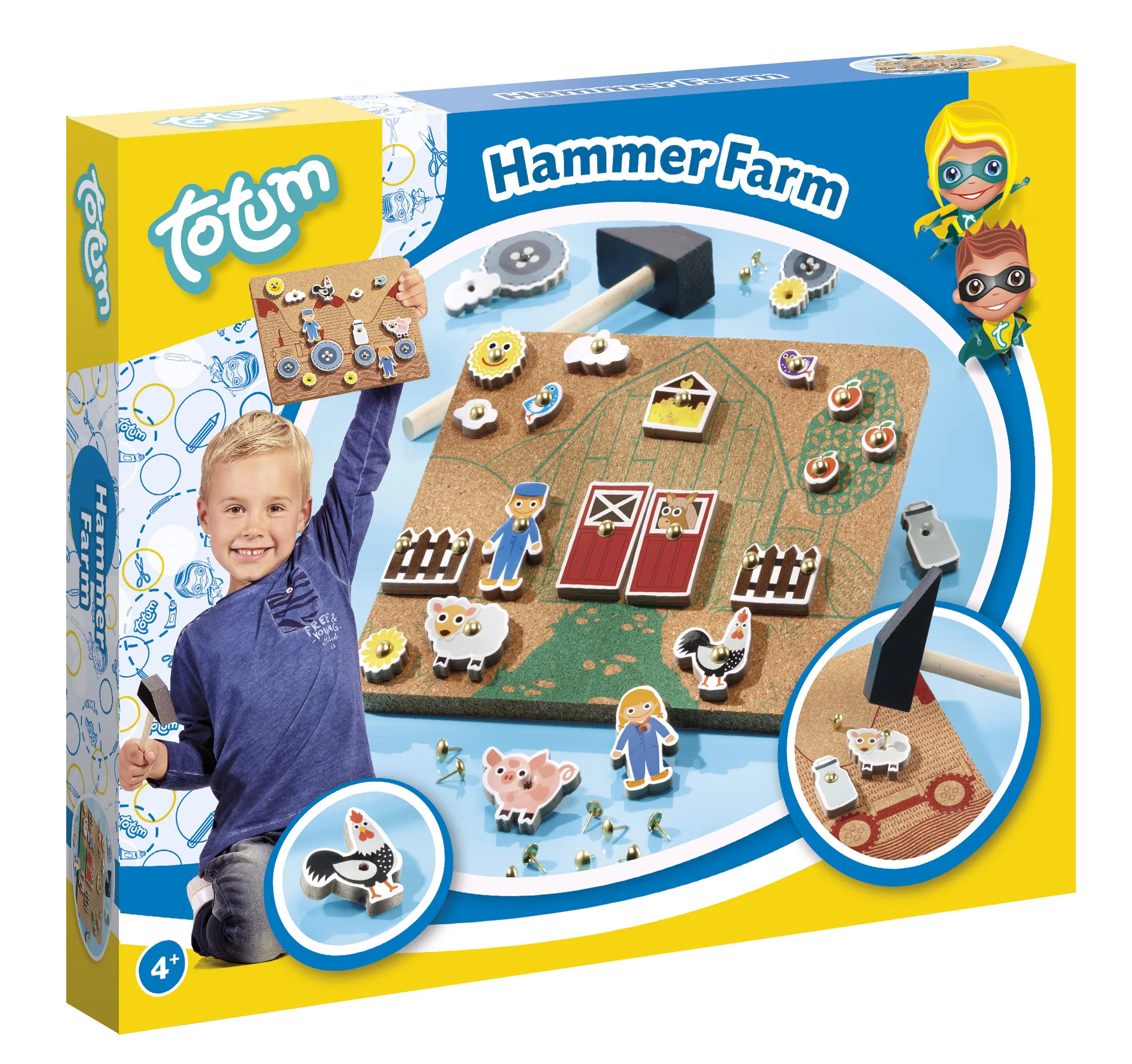 Креативен комплект, Totum, Играй и твори, Ферма с животни - Image 2