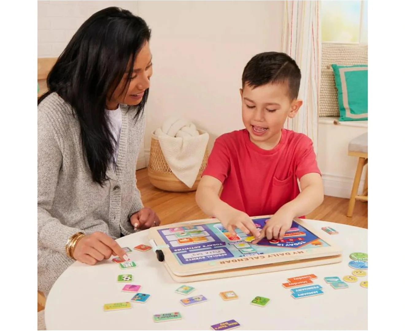 Образователен комплект, Battat, Магнитен календар, 85 части - Image 7