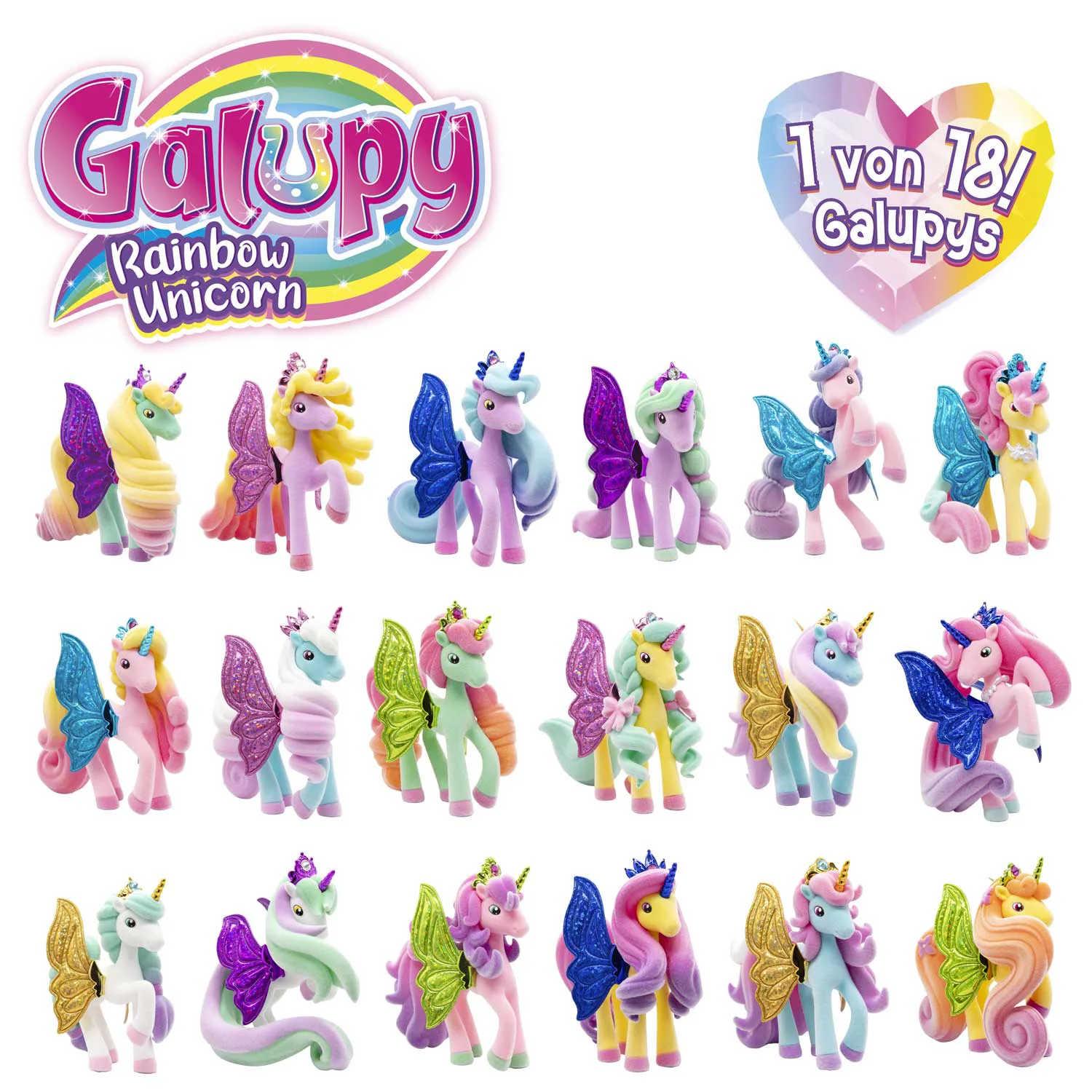 Кутия с мини фигура изненада, Craze, Galupy, Еднорог - Image 3