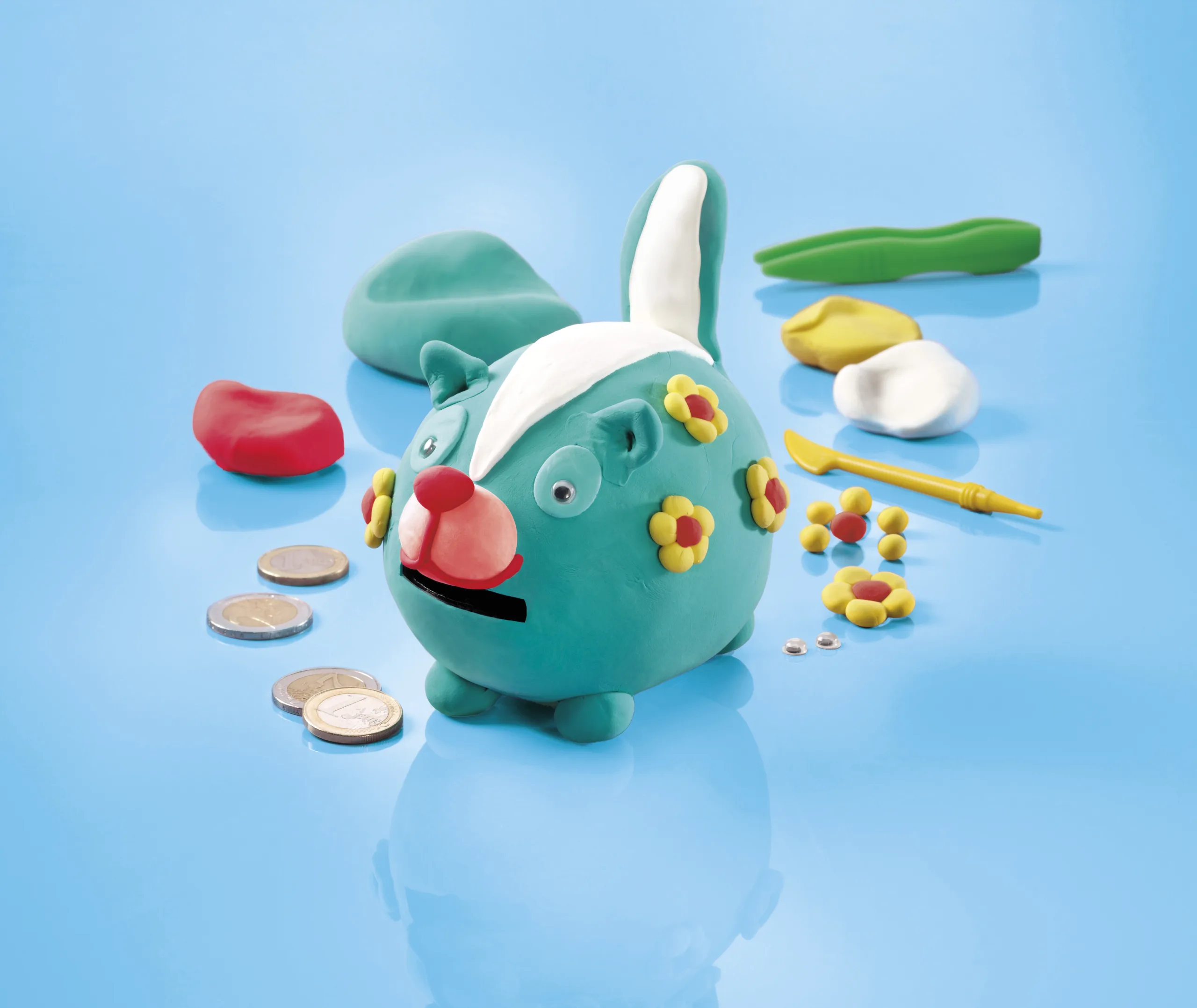 Творчески комплект, Totum, Направи си сам касичка с моделин - Image 3