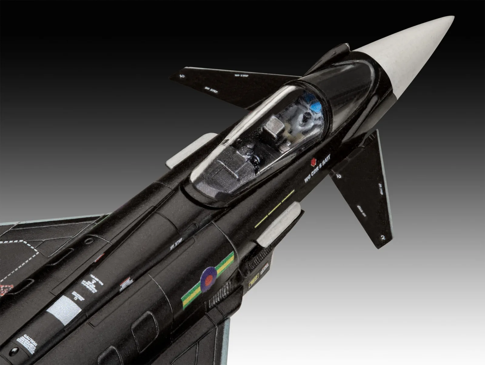 Сглобяем модел, Revell, Eurofighter Typhoon RAF, 63 части - Image 4