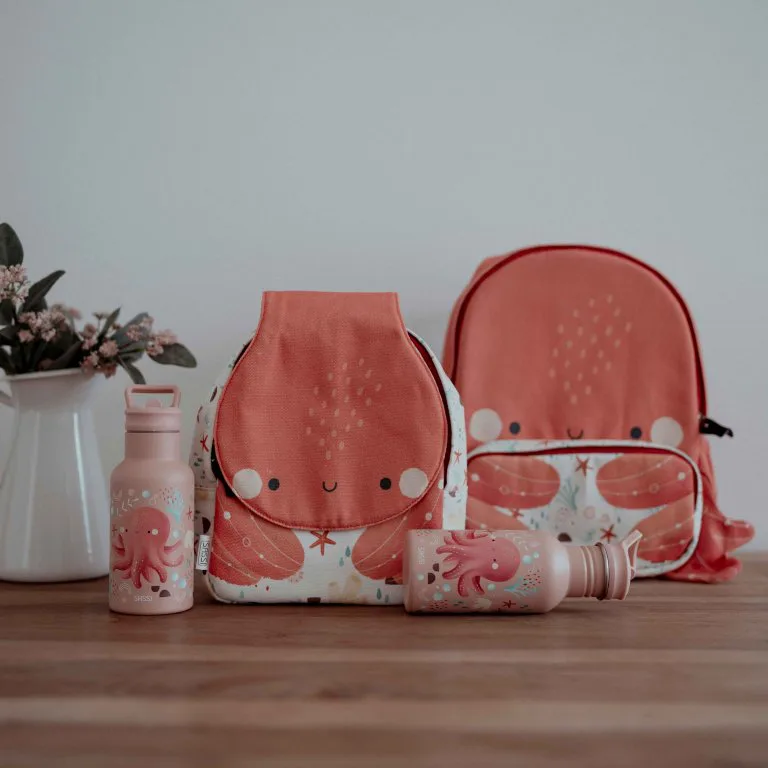 Детска раница, Sassi, Октопод, 27.6 х 36 см - Image 3