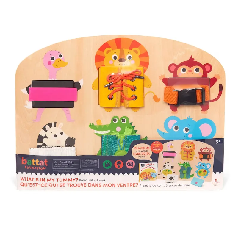 Образователна игра, Battat, Табло за основни умения, 8 части - Image 2