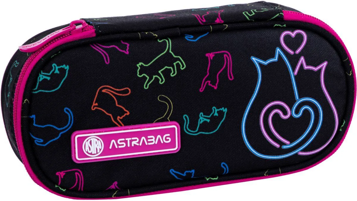 Единичен несесер, Astra, Котешка любов, Без аксесоари, 22 х 9 х 5 см - Image 2