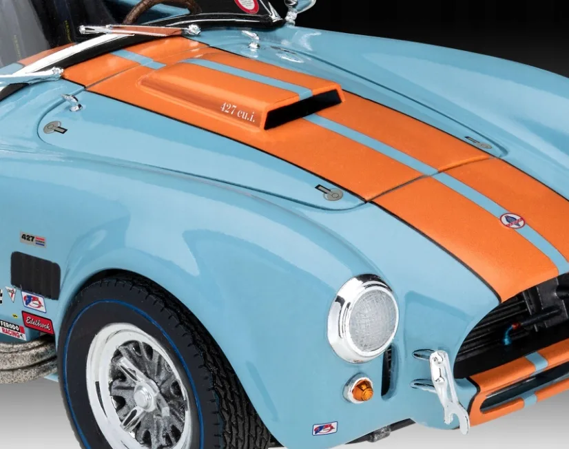 Комплект сглобяем модел, Revell, Автомобил Shelby Cobra 427 1965, 94 части - Image 6