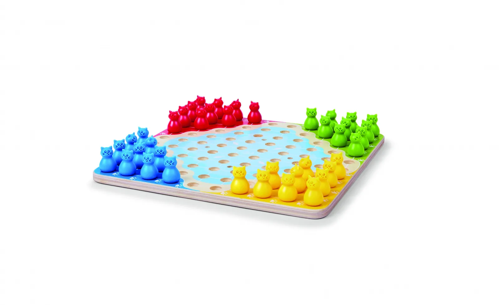 Настолна игра, Hape, Котешки остров, 3 в 1 - Image 4