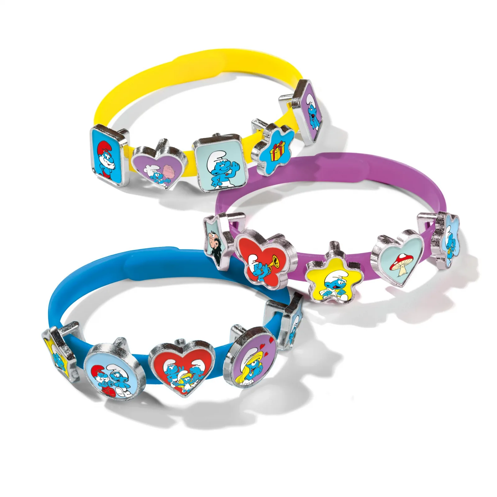 Творчески комплект, Totum, Smurfs, Направи сам гривни, 3 броя - Image 2