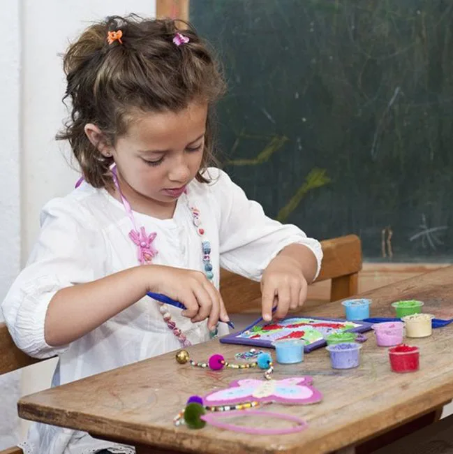 Творчески комплект, Eurekakids, Рисуване с еко бои, Мандала, 8 части - Image 3