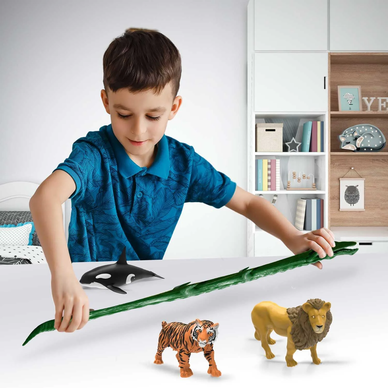 Колекционерска фигурка, Craze, Разтегливи животни, Големи хищници - Image 7