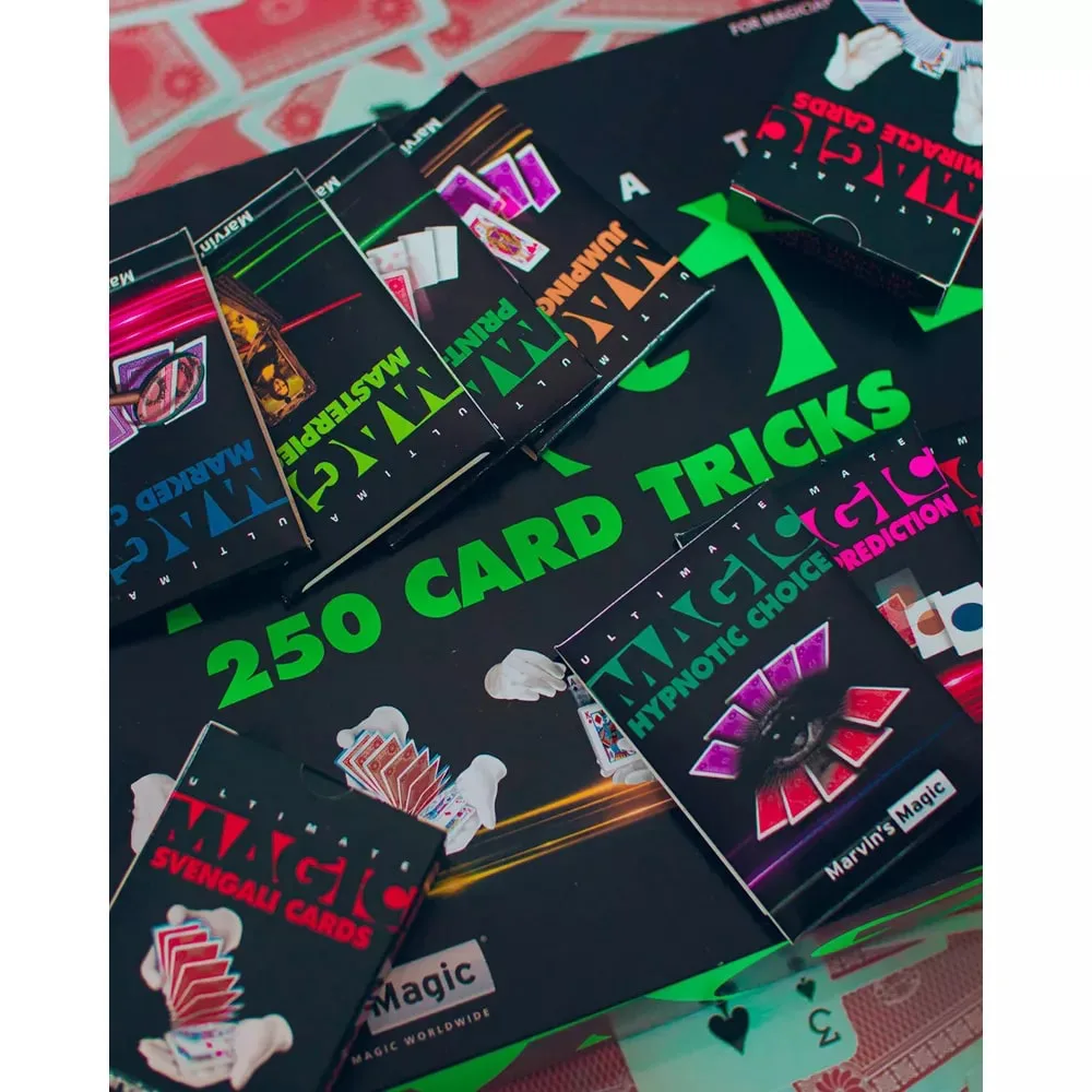 Комплект магически трикове, Marvin’s Magic, Невероятни 250 фокуса с карти - Image 2