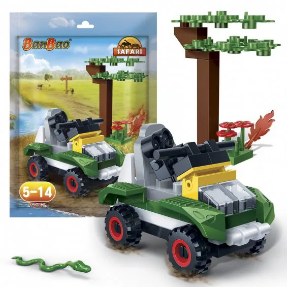 Мини Конструктор, BanBao, Сафари, 40 части - Image 2