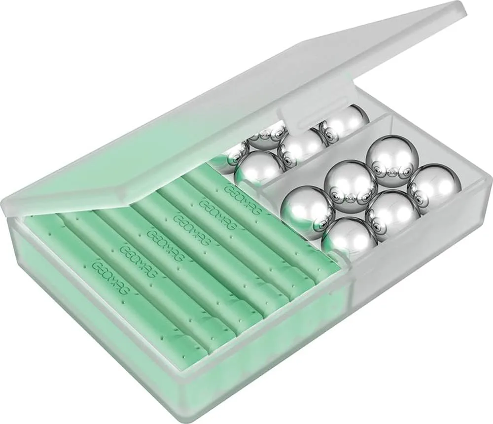 Магнитен конструктор, Geomag, Glow, 60 части - Image 6