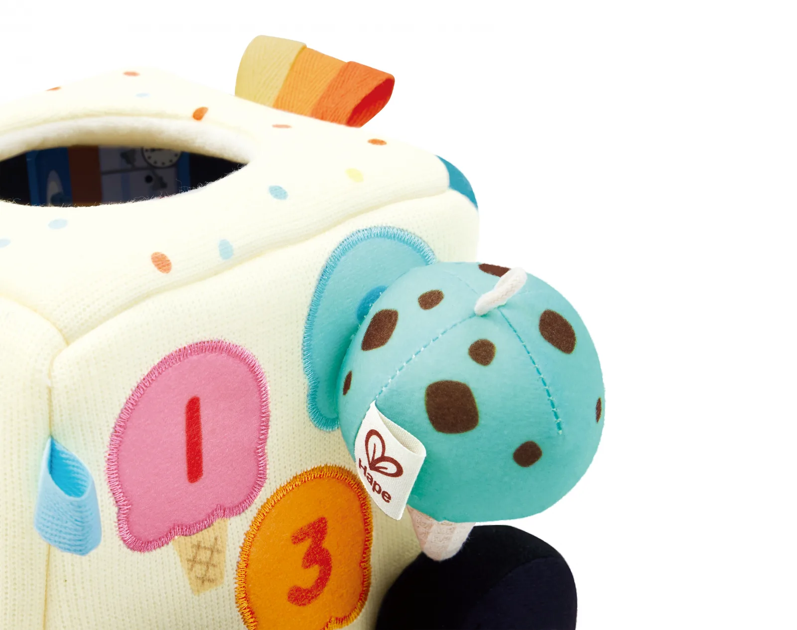 Мека сензорна играчка, Hape, Камион за сладолед - Image 5