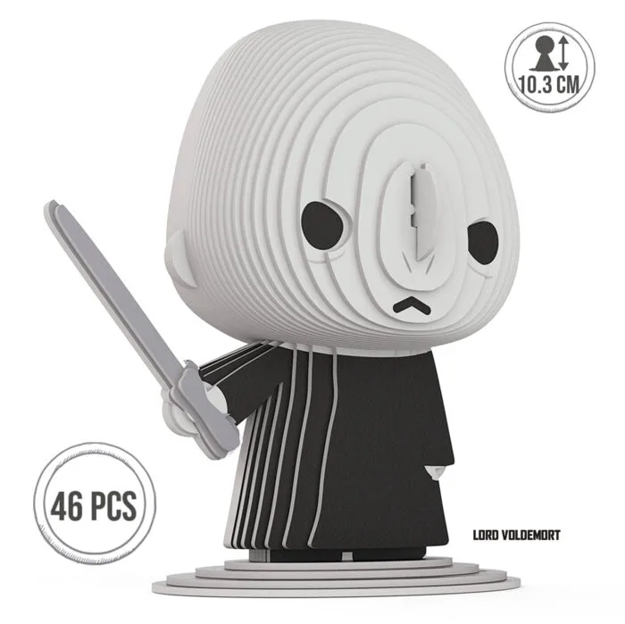 Пъзел, Educa, Мини фигурка, Лорд Волдемор 3D, 46 части - Image 2