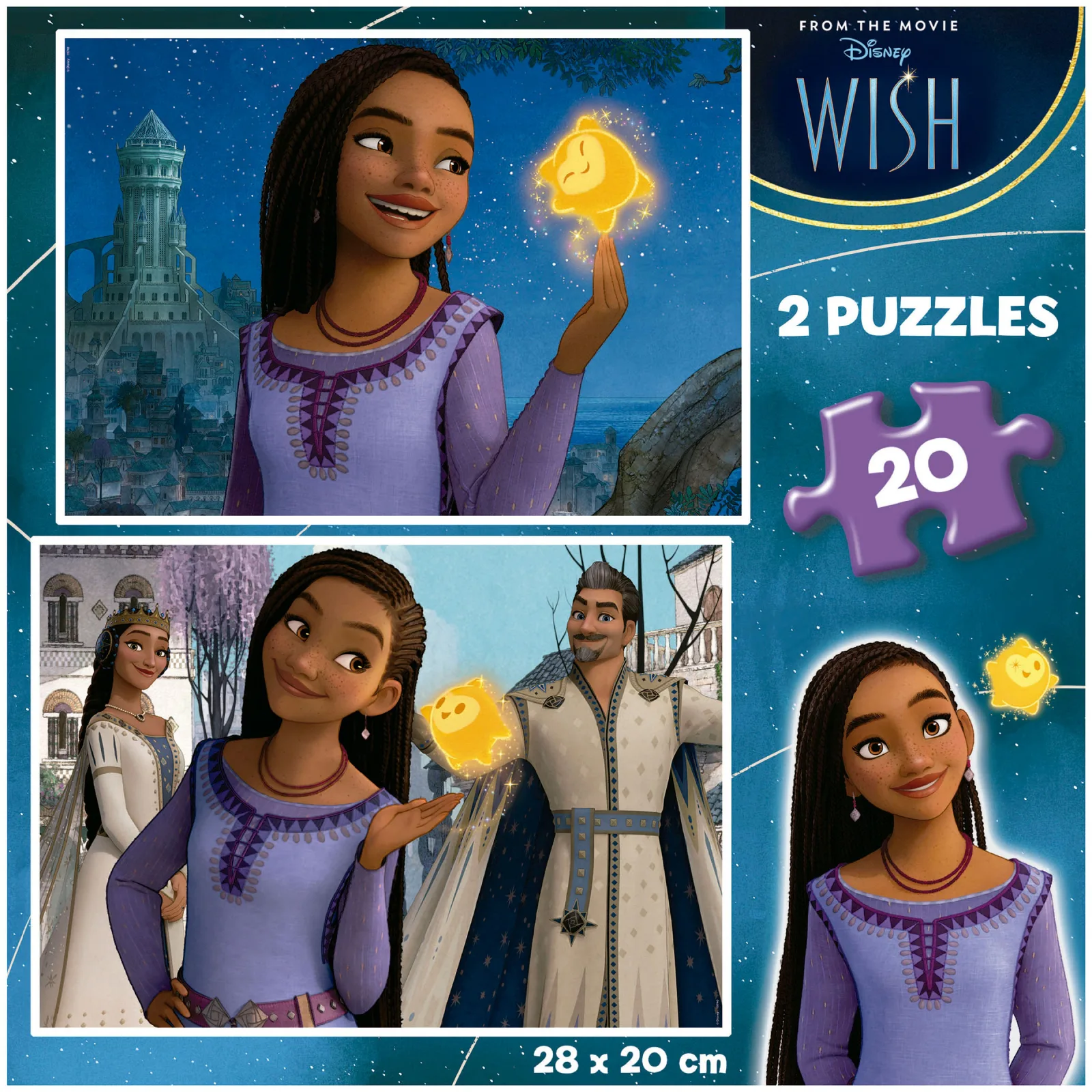 Пъзел, Educa, Wish 2 в 1, 2 х 20 части - Image 3