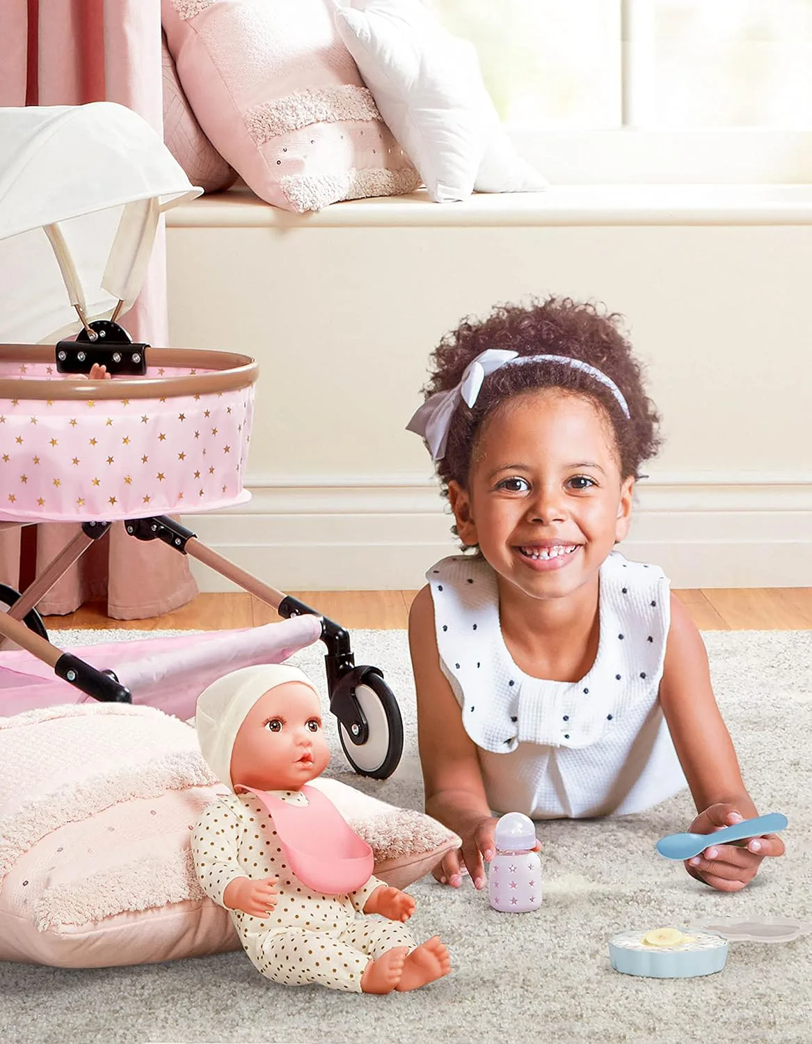 Кукла, Battat, Lulla Baby, с пижама и шапка, 12.5 x 13.97 x 35.56 см - Image 6