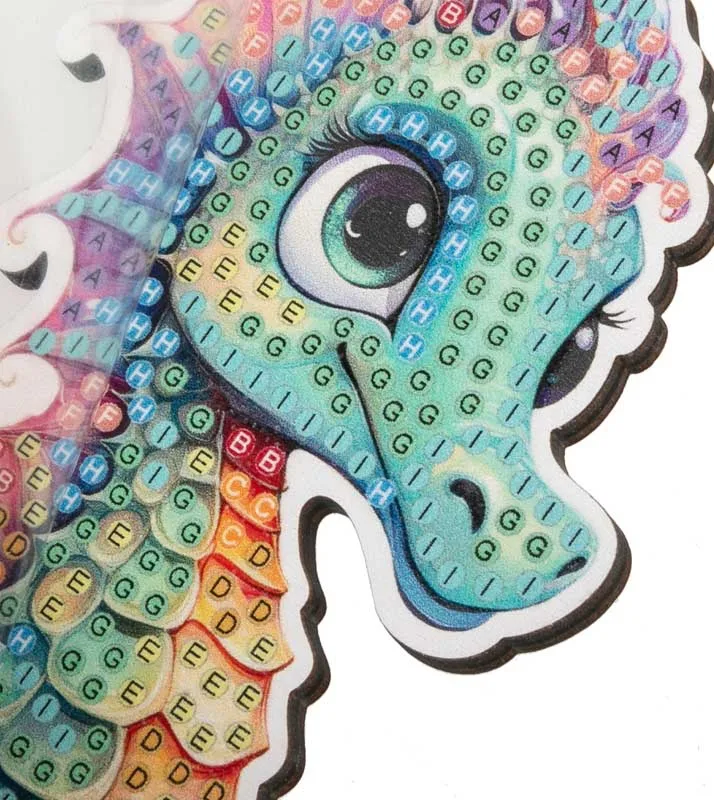 Комплект за диамантена бродерия, Craft Buddy, Crystal Art Buddies, Водно конче, 7 части - Image 4