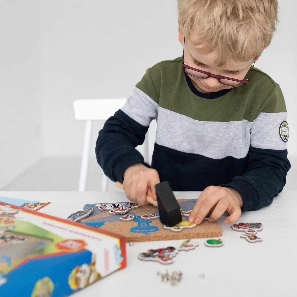 Дърводелски комплект, Totum, Paw Patrol, Декорирай с чук - Image 4