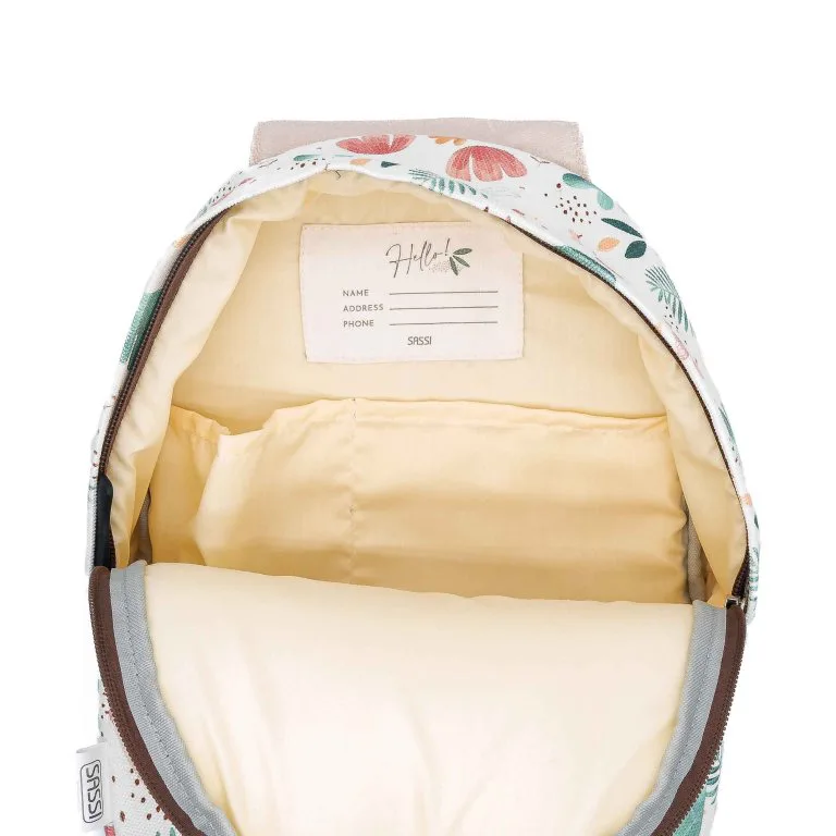Малка детска раница, Sassi, Ленивец, 27.3 х 22 см - Image 4