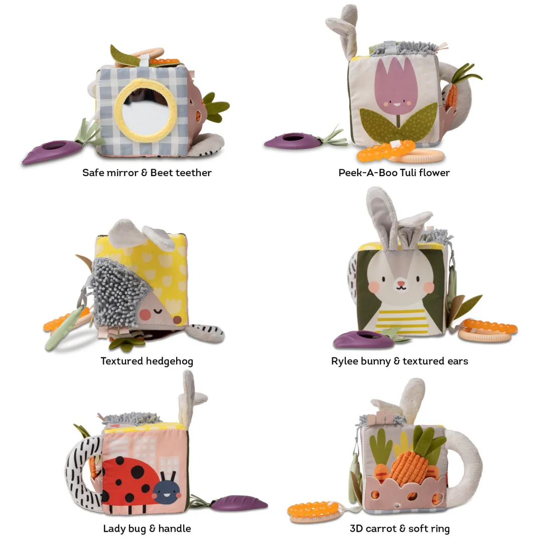 Интерактивна играчка, Taf Toys, Мек куб с активности, 33 х 33 см - Image 5