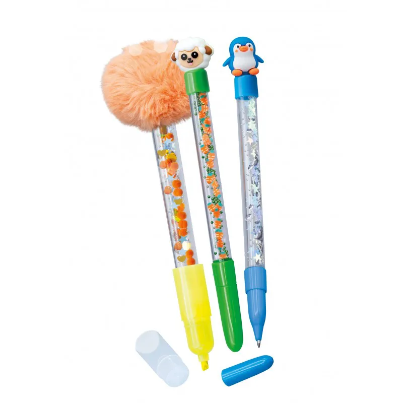 Творчески комплект, Buki France, Направи си сам, Химикалка животни - Image 2