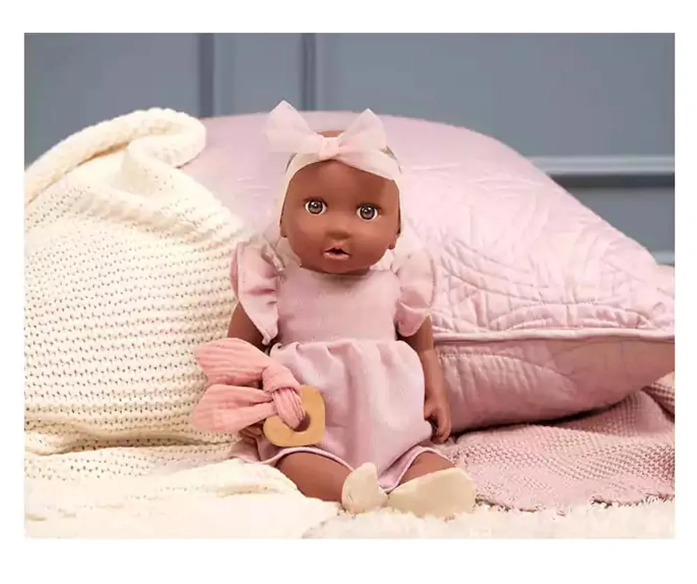 Комплект аксесоари за кукла, Battat, Lulla Baby, Дрехи за момичета, 11 части, Розов - Image 6