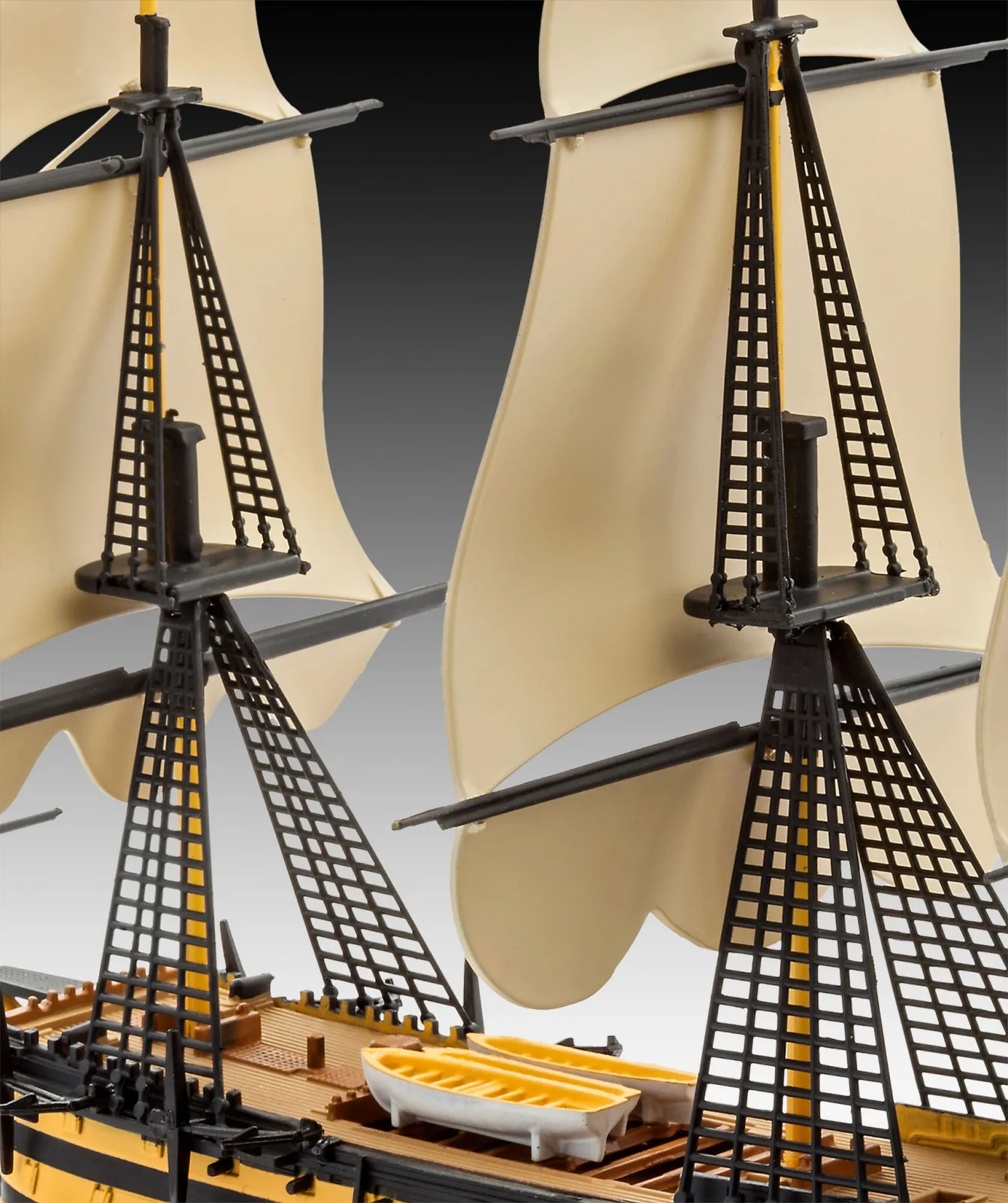 Комплект сглобяем модел, Revell, Ветроходен кораб HMS Victory, 45 части - Image 3