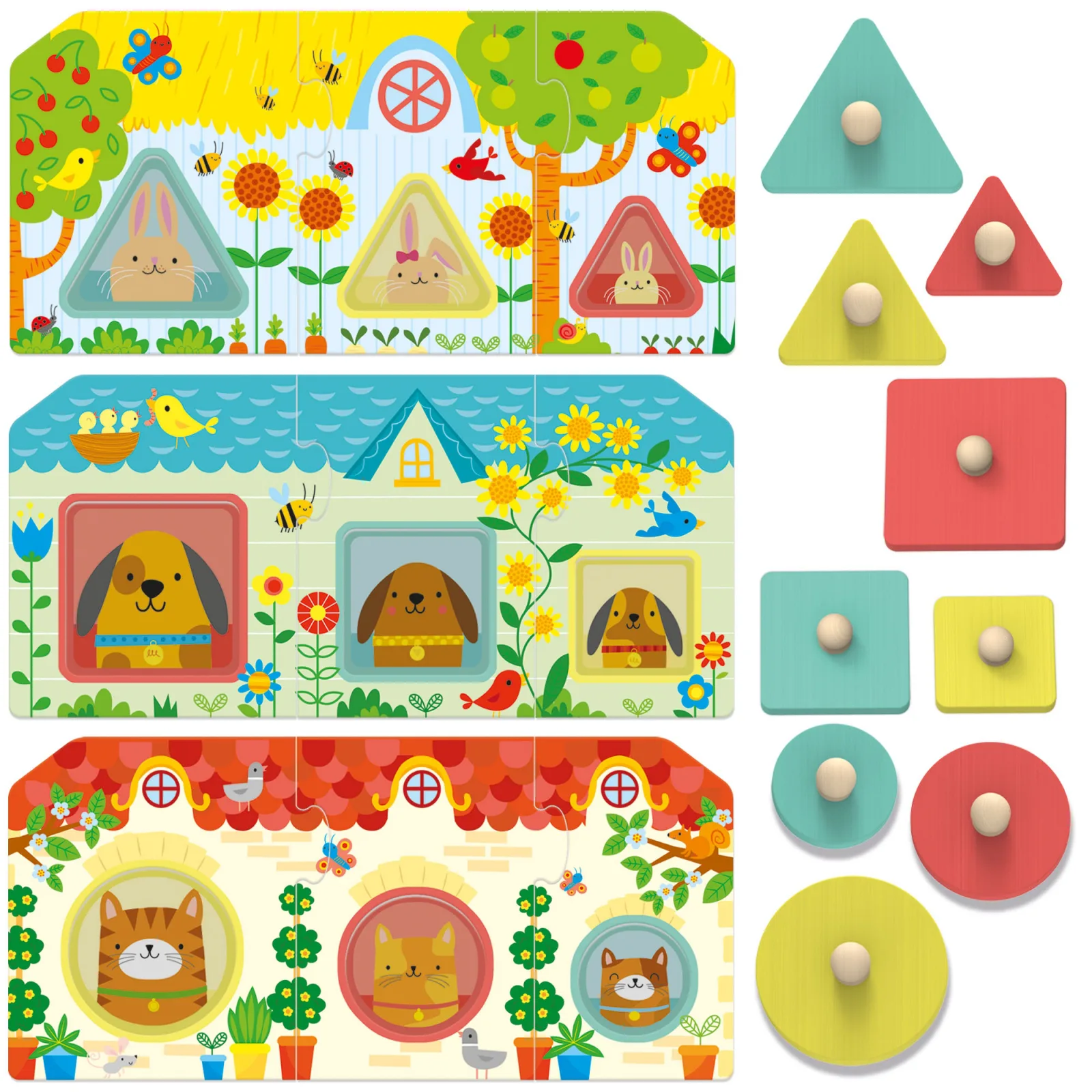 Образователна игра, Headu, Прогресивни кученца, Монтесори - Image 2