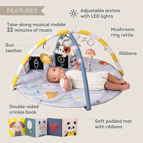 Музикална активна гимнастика, Taf Toys, С LED светлини - Image 4