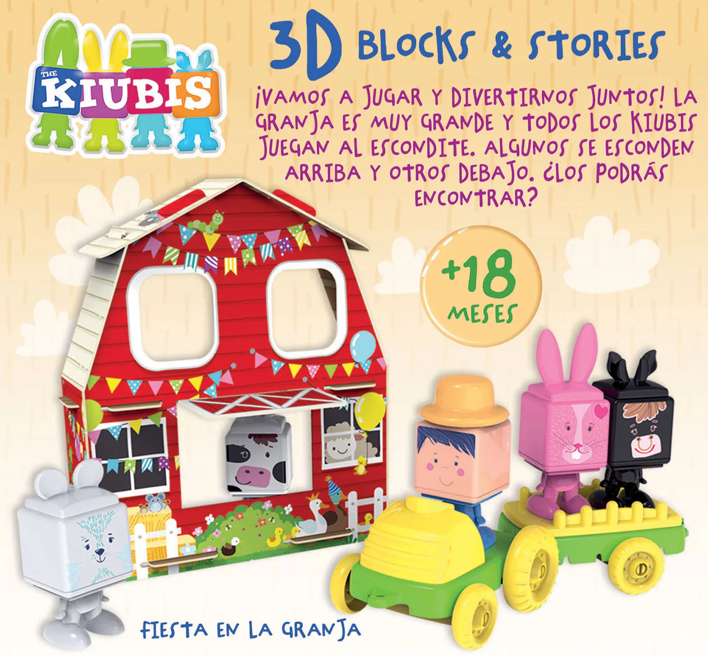 Образователна игра, Educa, The Kiubis, Парти във фермата - Image 3