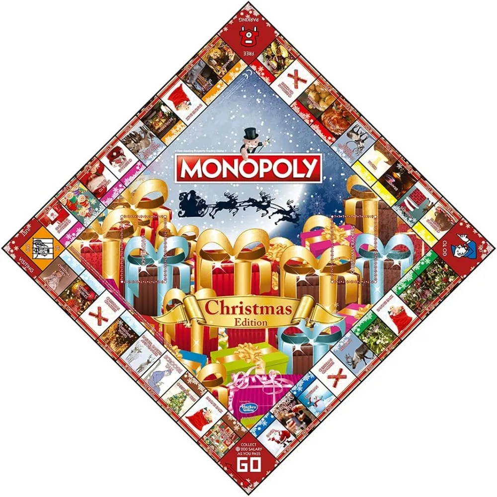 Настолна игра, Winning Moves, Monopoly, Коледа - Image 3
