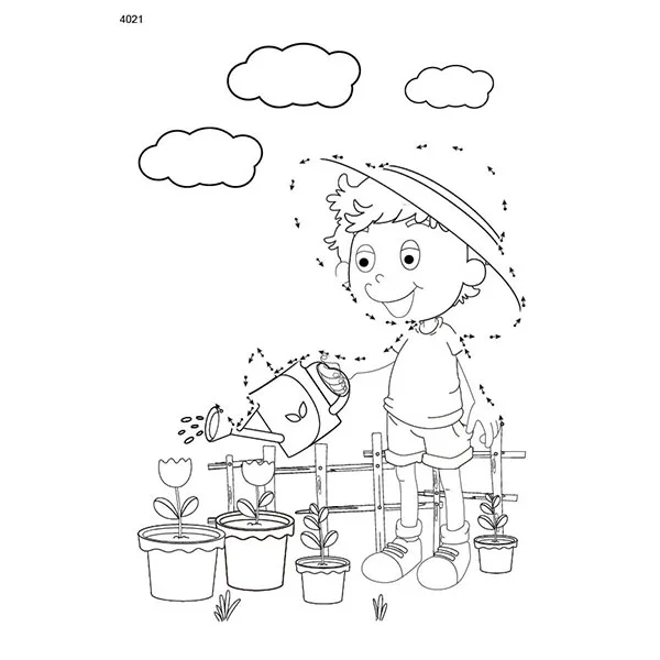 Творчески комплект, Eurekakids, Книжка свържи и оцвети, Добри обноски - Image 4