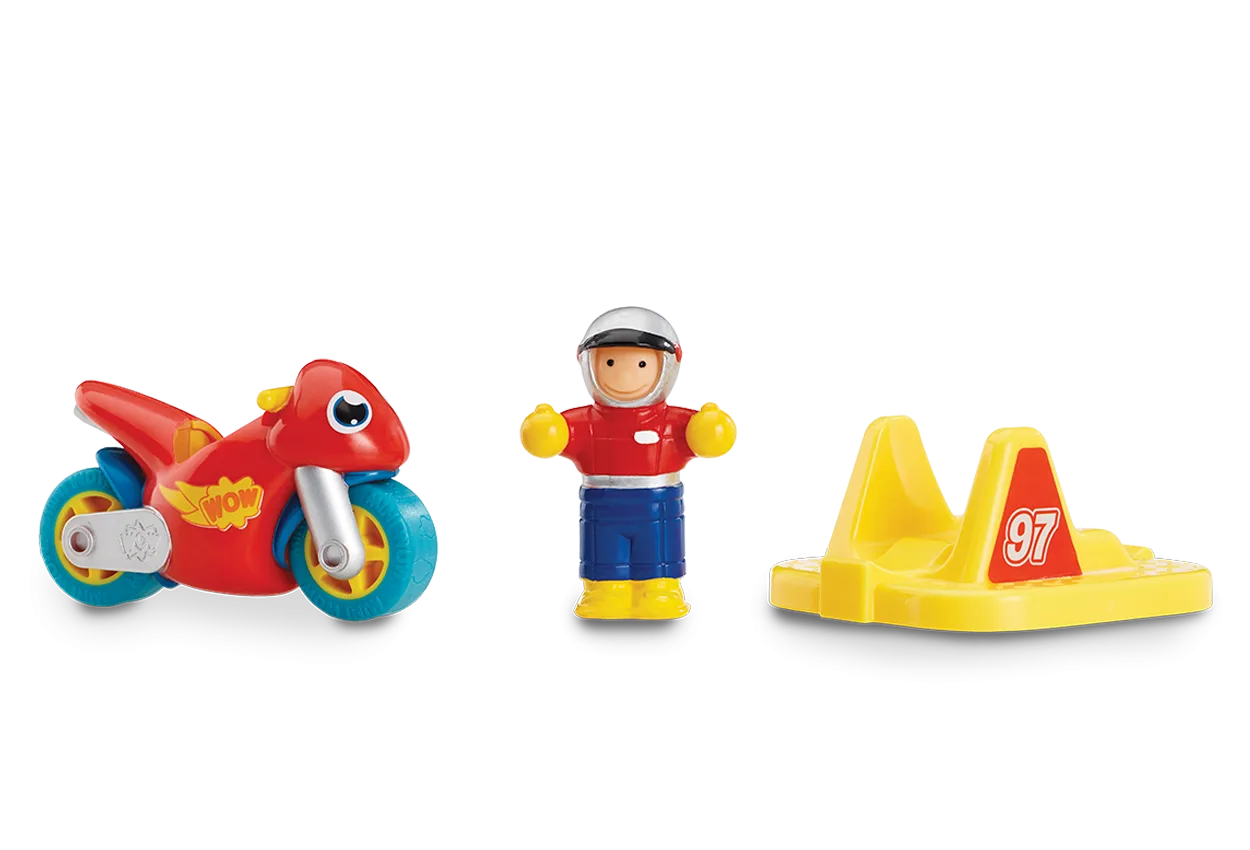 Количка за игра, WOW Toys, Мото отборът на Марко - Image 2