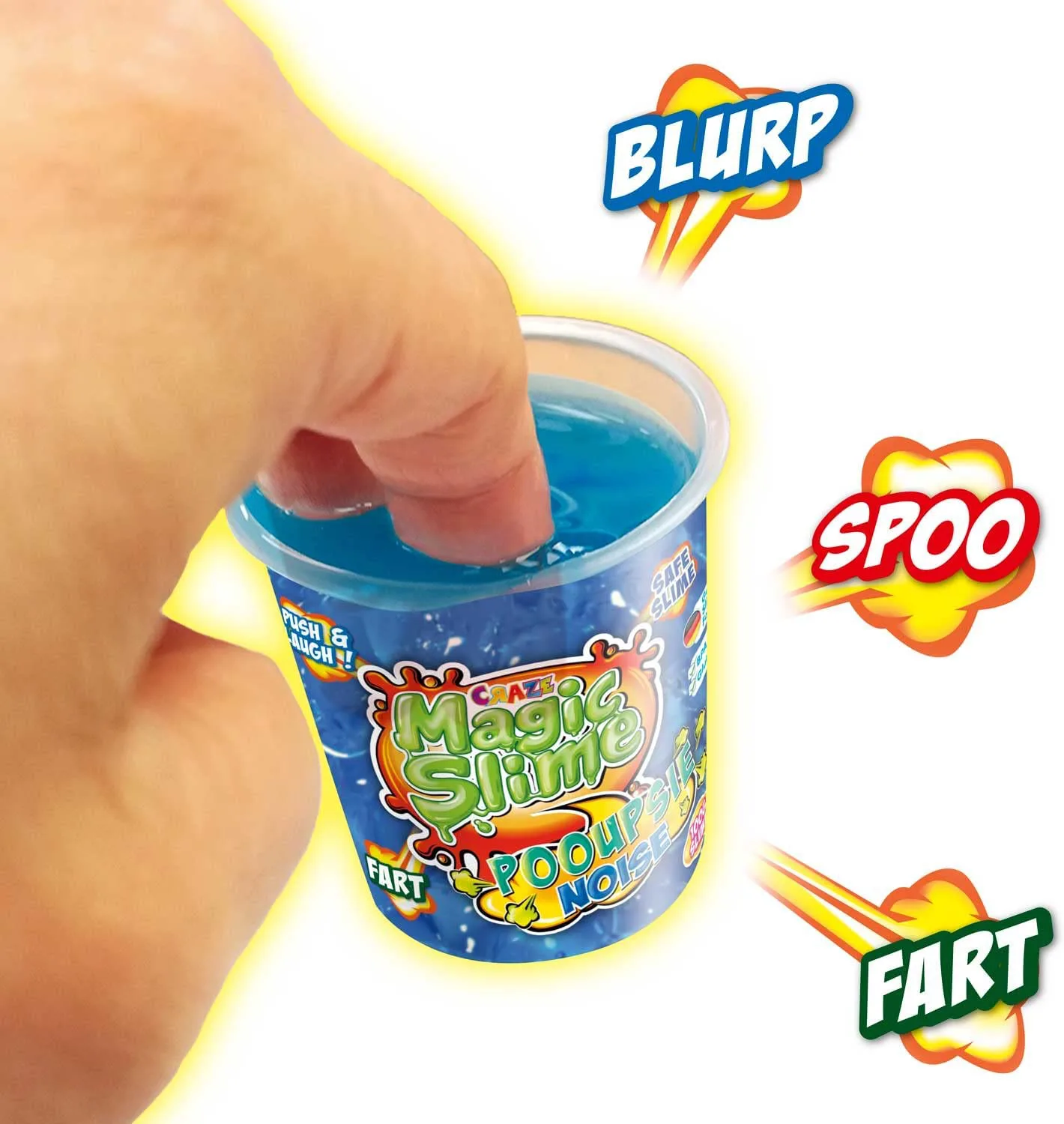 Магически трицветен слайм, Craze, 100мл - Image 4