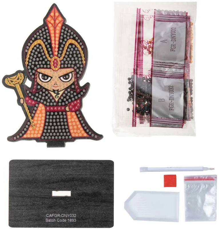 Комплект за диамантена бродерия, Craft Buddy, Crystal Art Buddies, Джафар, 7 части - Image 3