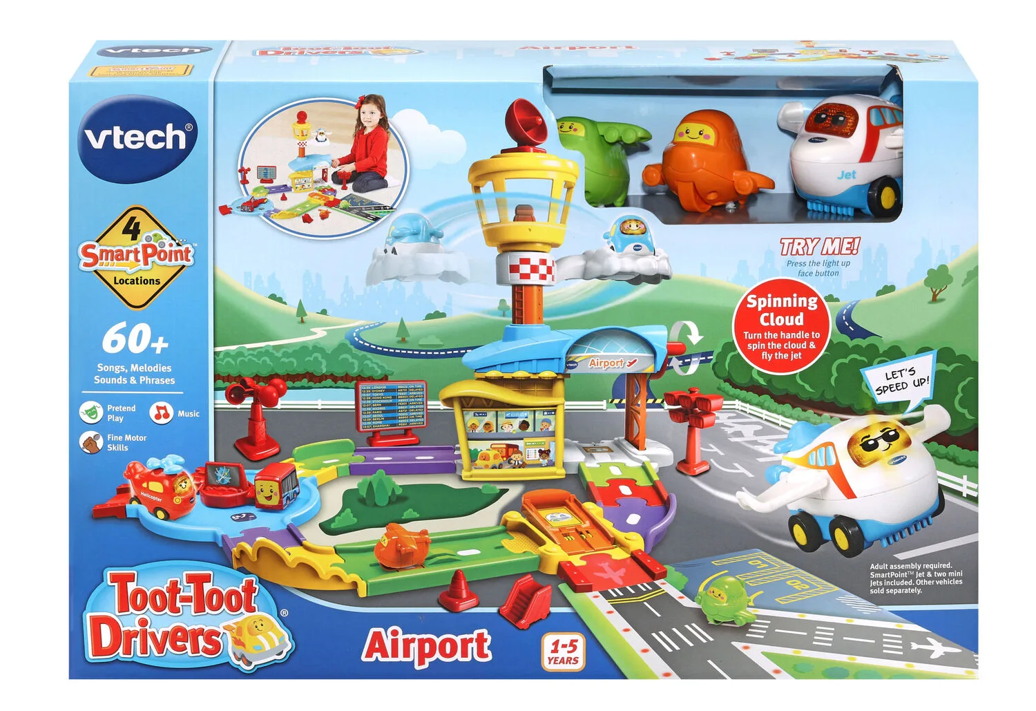 Интерактивна играчка, Vtech, Toot-Toot Drivers, Летище - Image 2