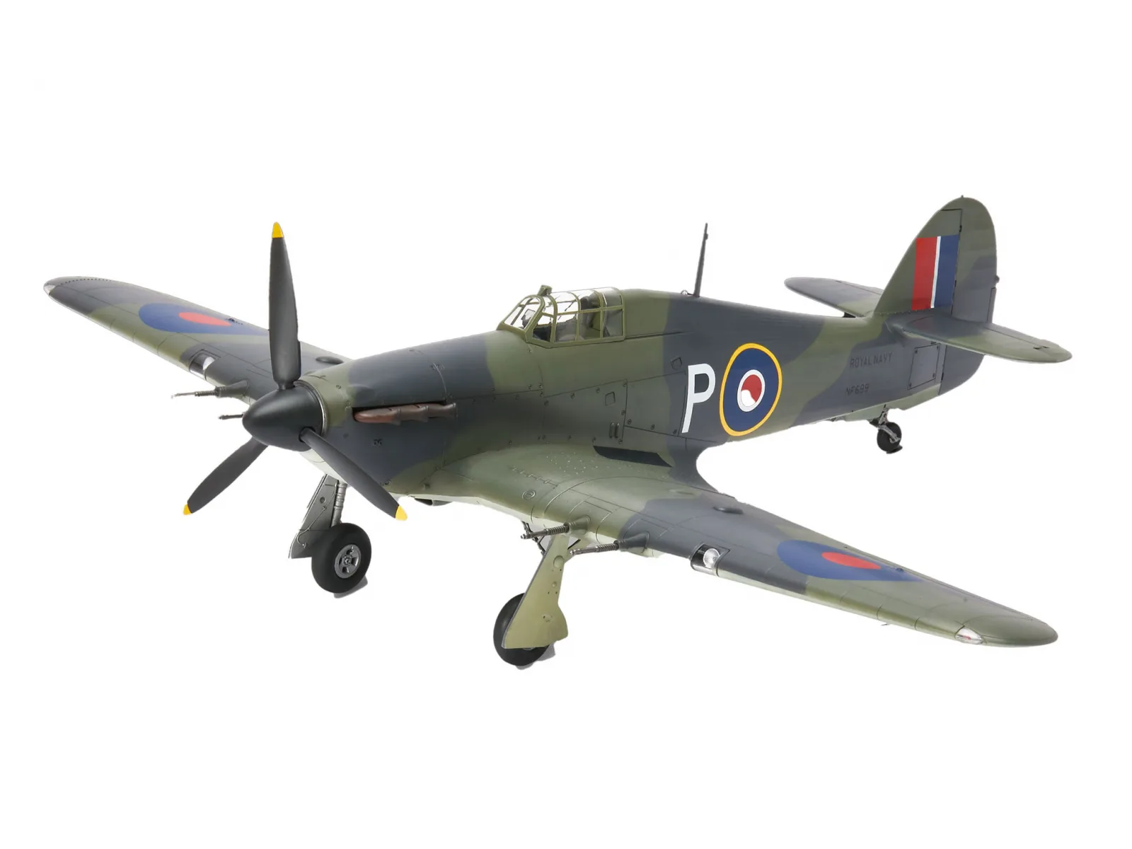 Сглобяем модел, Revell, Изтребител Hawker Sea Hurricane Mk.IIC, 162 части - Image 6