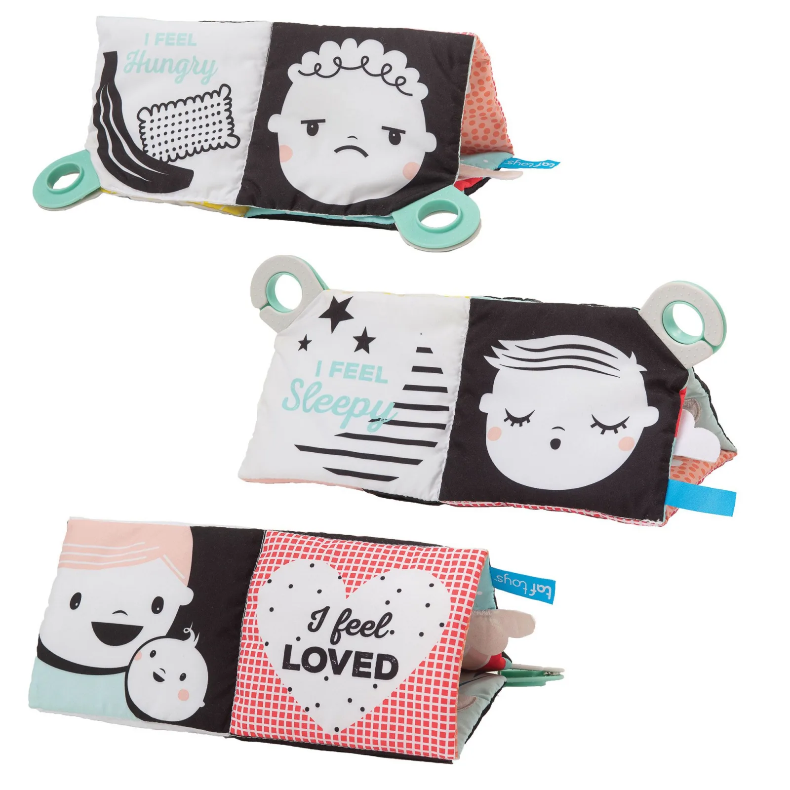 Образователна книжка, Taf Toys, Моята първа игра за разпознаване на емоции, 44 x 33 cm - Image 4